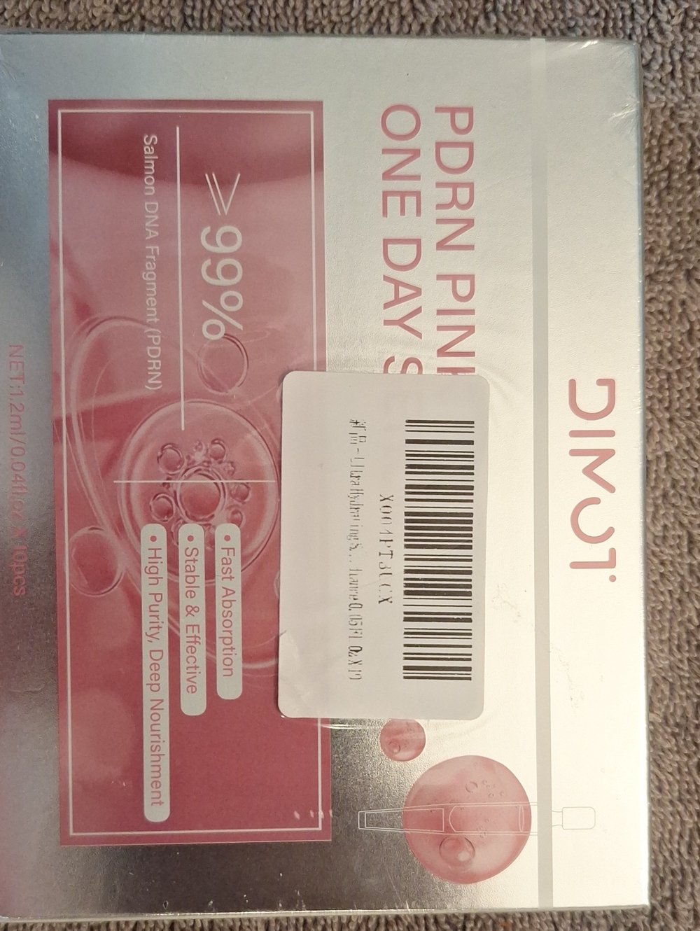 PDRN Pink One Day Skin Care Set - Pink